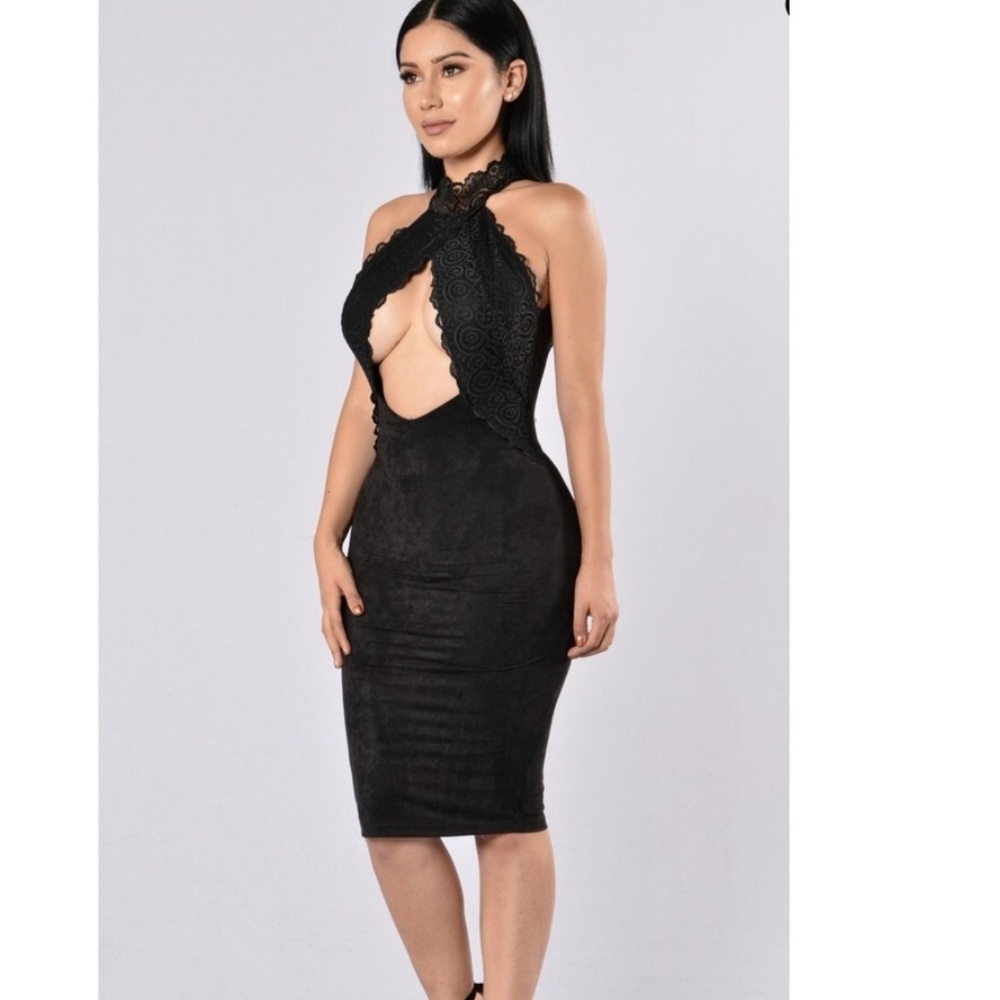 🚨flash sale !New fashion nova sexy dress! Large